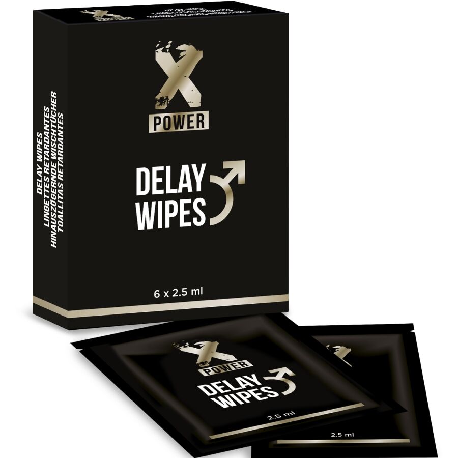 Toallitas XPOWER Delay, 6 unidades
