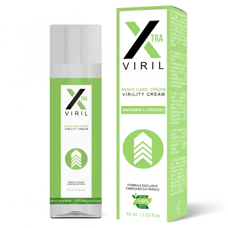 Crema RUF X Viril para hombre, 75 ml