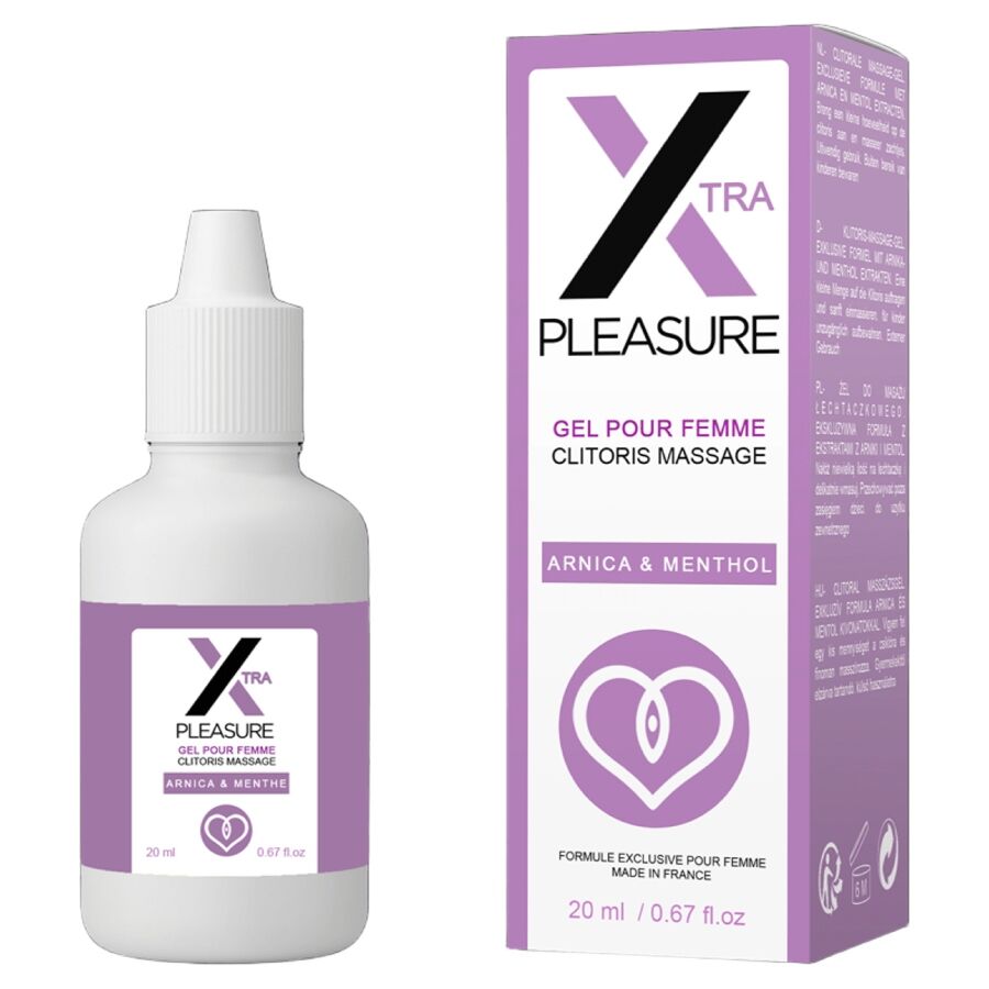 Gel de masaje del clítoris RUF X Pleasure, 20 ml