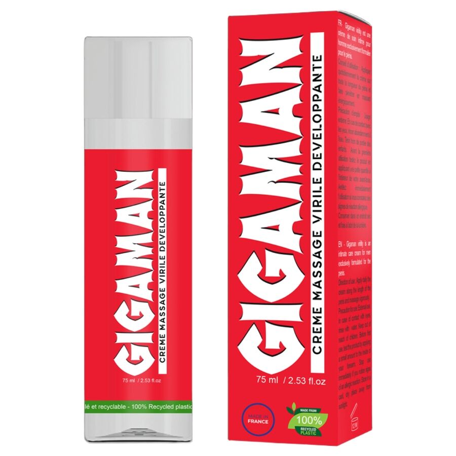 Crema para el cuidado íntimo RUF Gigaman con ginseng y fenogreco, 100 ml