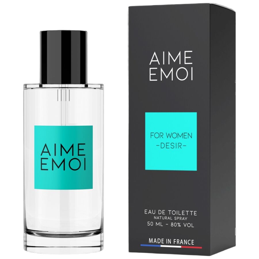 Perfume con feromonas para mujer RUF Aime Emoi, eau de toilette, 50 ml