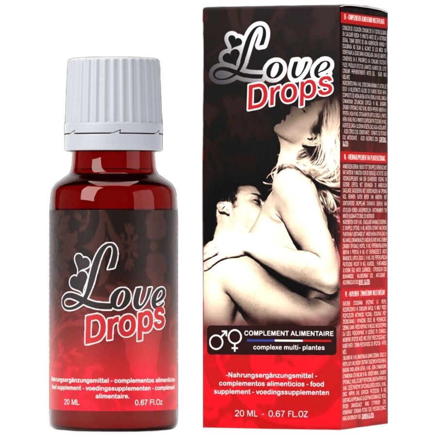 Gotas RUF Love Drops para parejas, 30 ml