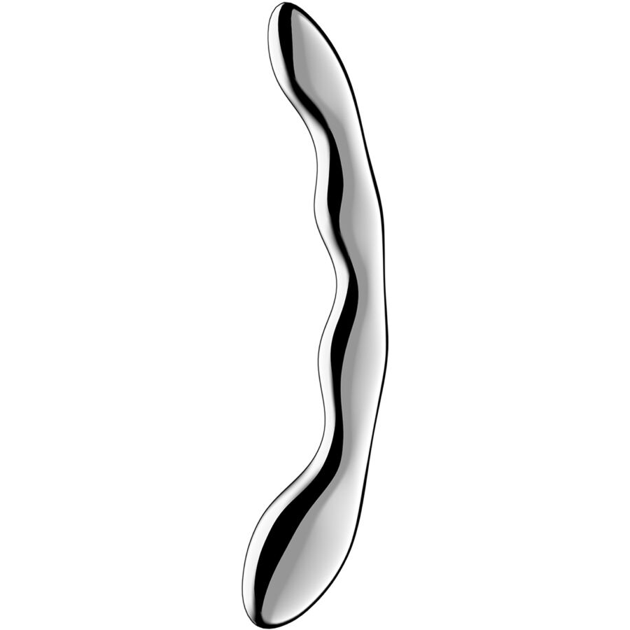 Dildo doble de acero inoxidable Satisfyer Cosmic Crest 2