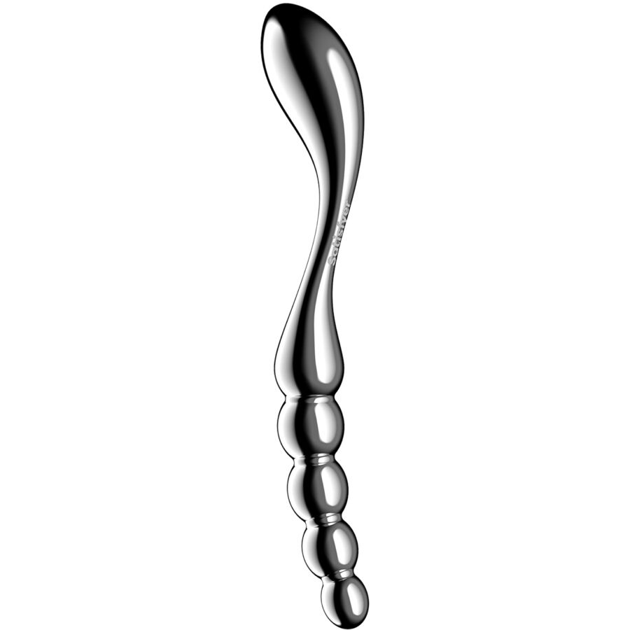 Satisfyer Star Force 1 dildo doble de acero inoxidable