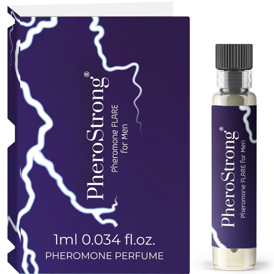 PheroStrong Flare perfume con feromonas para hombre, 1 ml