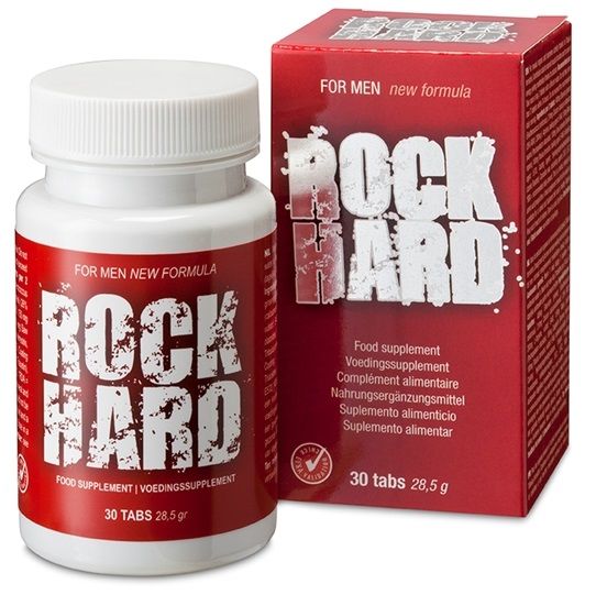 Complemento alimenticio COBECO Rock Hard, 30 comprimidos