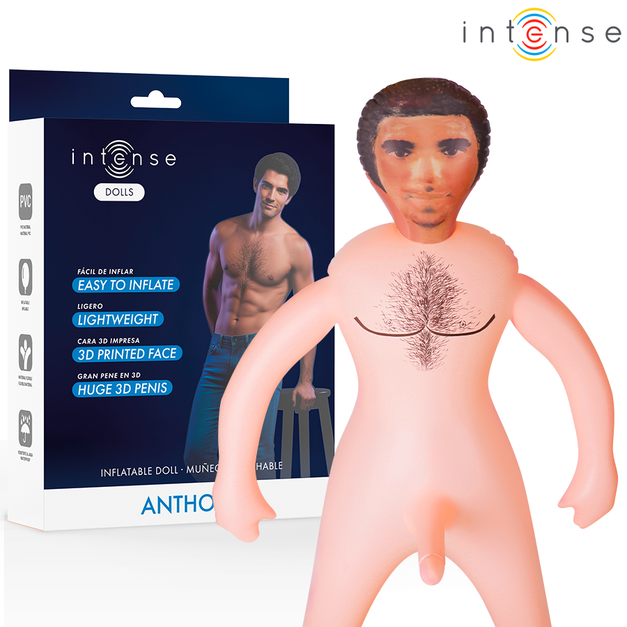 Muñeca sexual hinchable Anthony de Intense Dolls