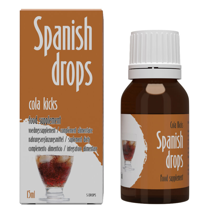 COBECO Spanish Drops Cola Kicks, 15 ml