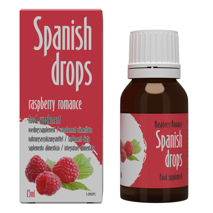 Complemento alimenticio COBECO Spanish Drops Raspberry Romance 15 ml