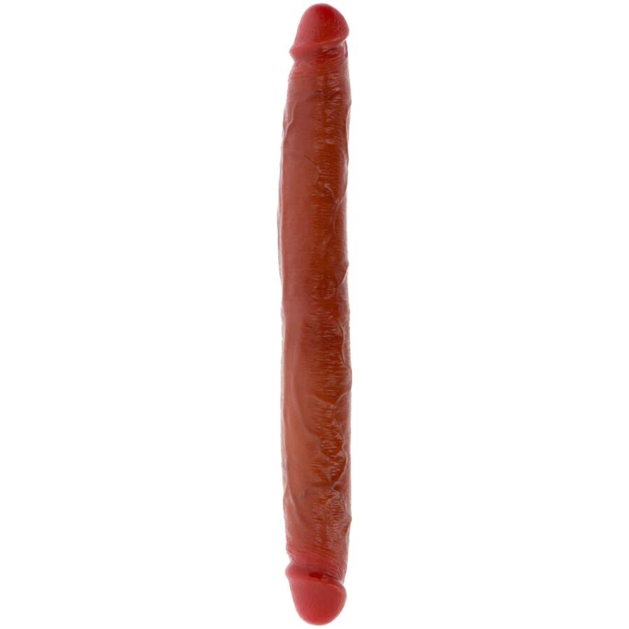 Dildo doble de silicona GET REAL, 35 cm
