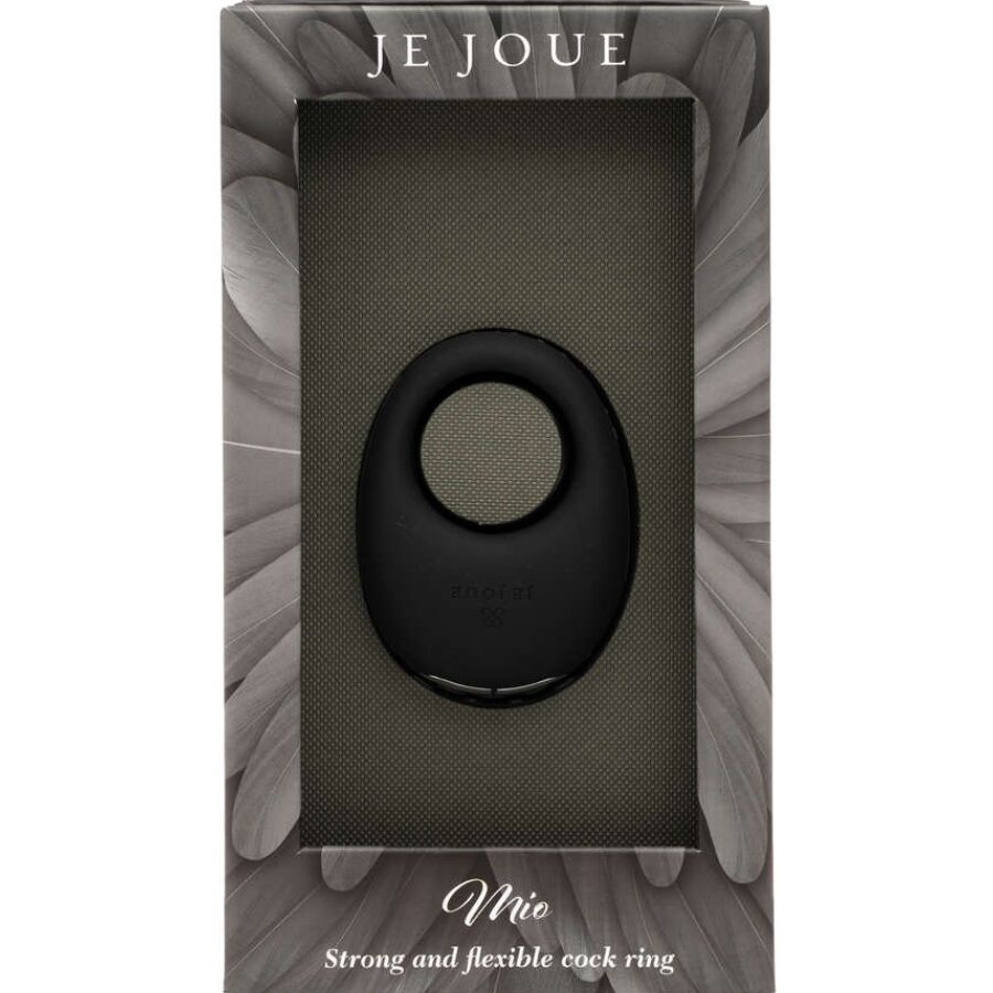 JE JOUE Mio, anillo vibrador negro para el pene