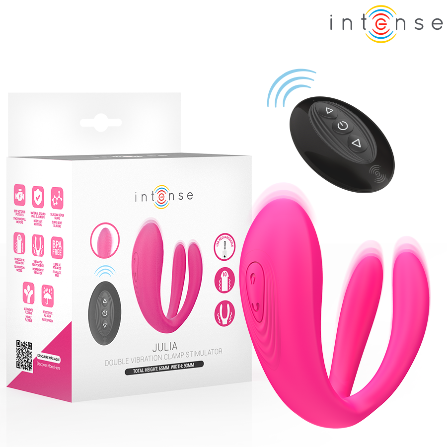 Vibrador INTENSE Julia con mando a distancia