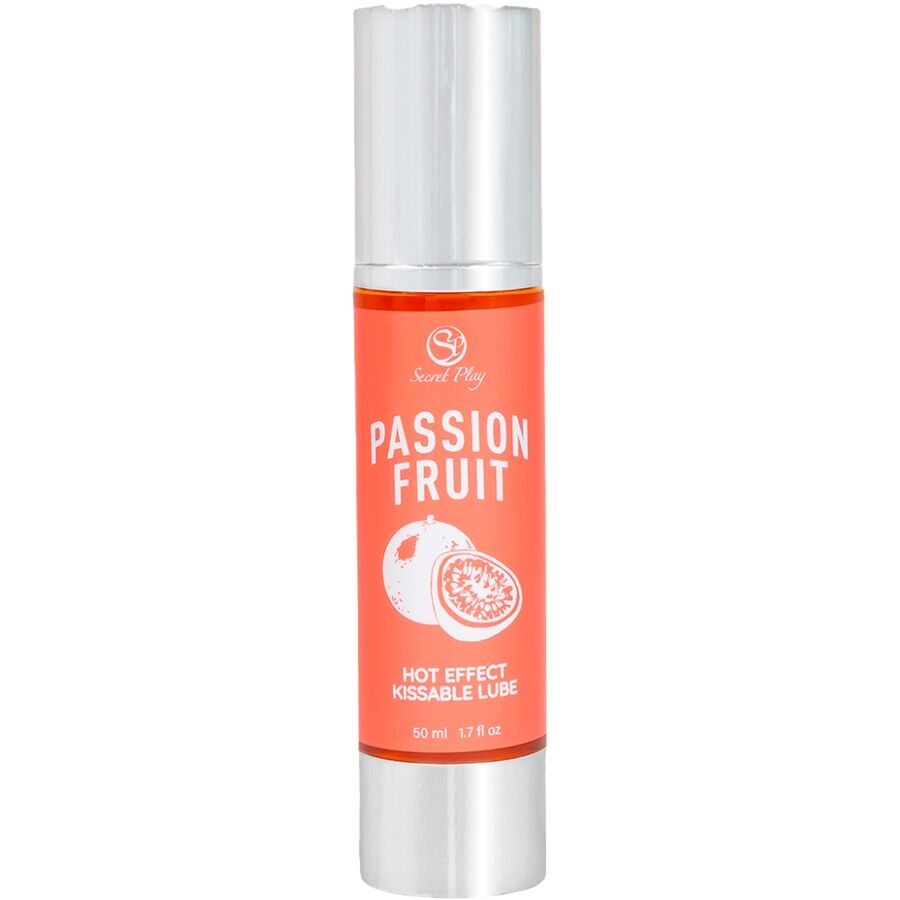 Lubricante térmico Secretplay con aroma a fruta de la pasión