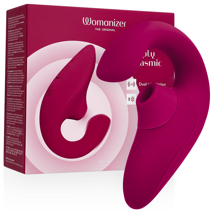 Womanizer Blend succionador por ondas de presión, rosa