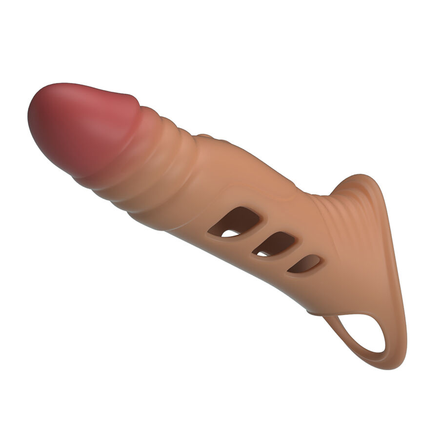 Funda para el pene Pretty Love con vibración integrada