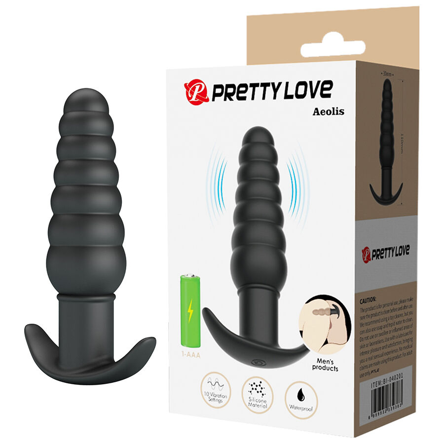 Pretty Love Aeolis tapón anal vibrador