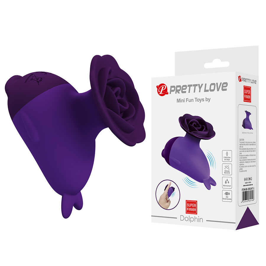 Estimulador de clítoris Pretty Love Dolphin Mini