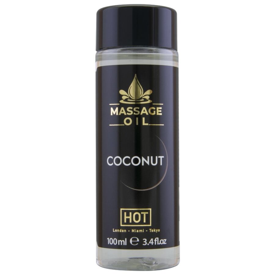 Aceite de masaje HOT con aroma de coco, 100 ml