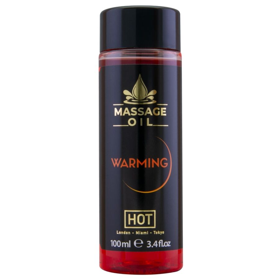 HOT Aceite de masaje con efecto calor, 100 ml