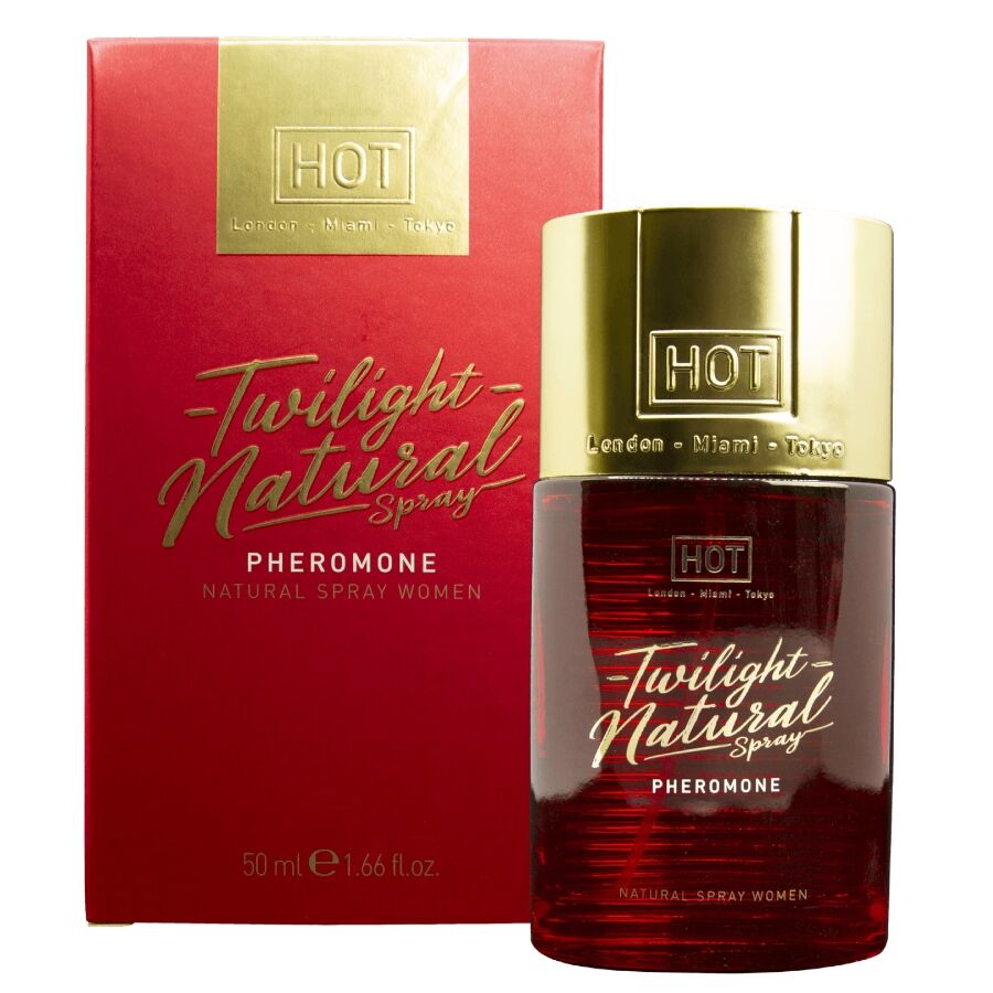 Spray de feromonas HOT Twilight para mujer, sin aroma, 50 ml