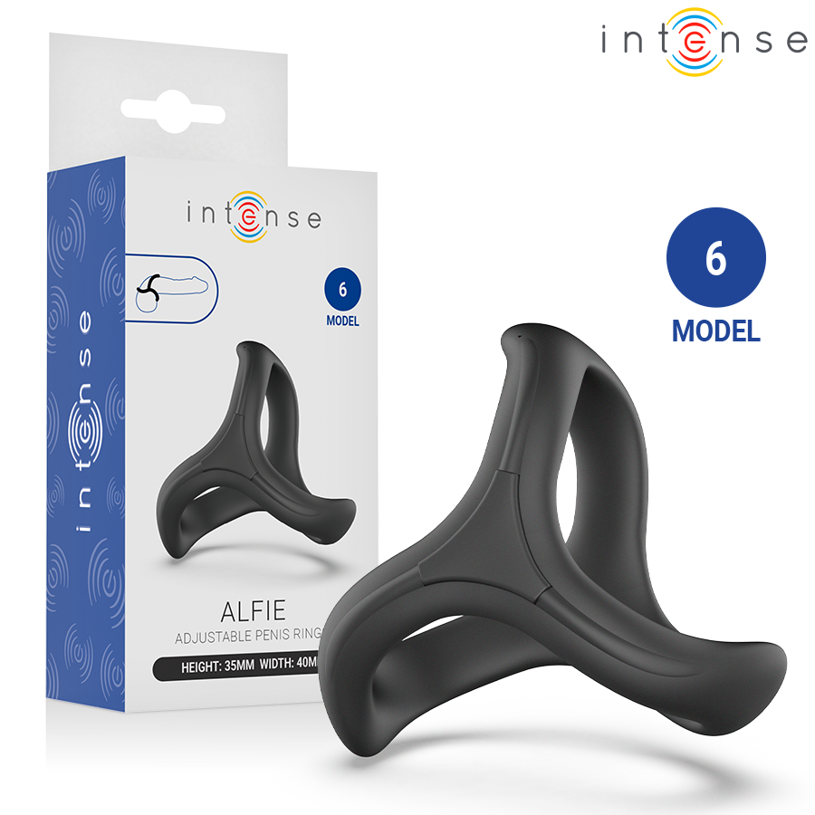 INTENSE Alfie, anillo para pene sin vibración, modelo 6