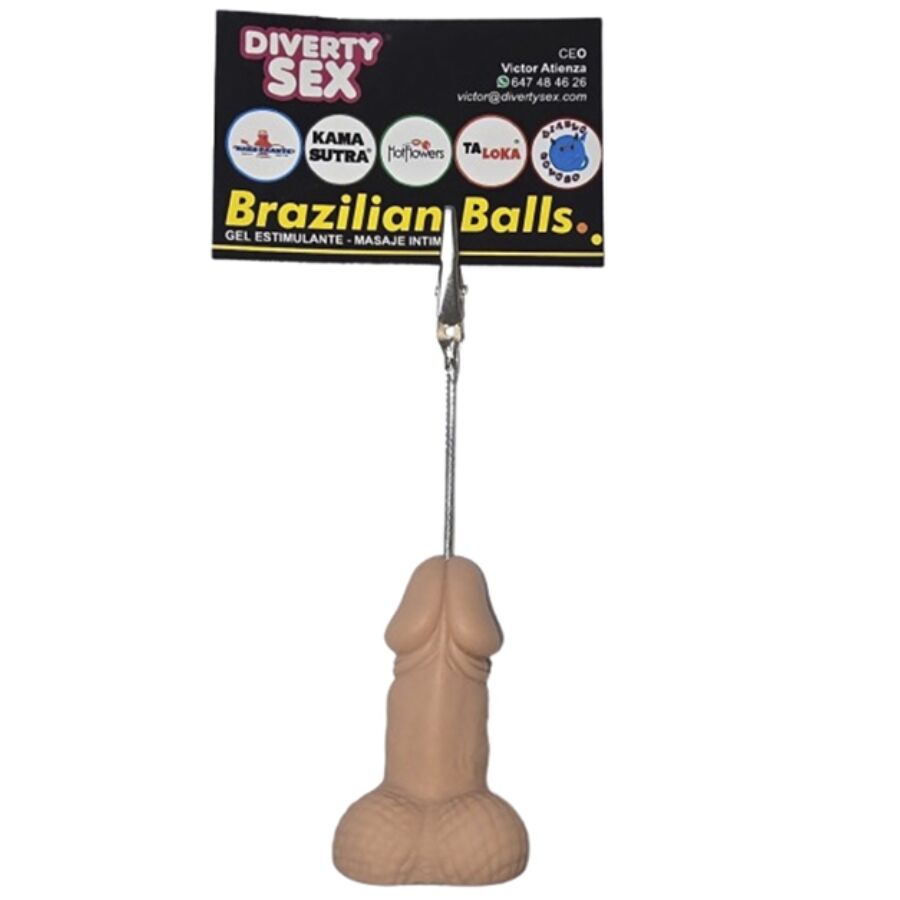 Portanotas con forma de pene Diablo Picante, un divertido regalo erótico
