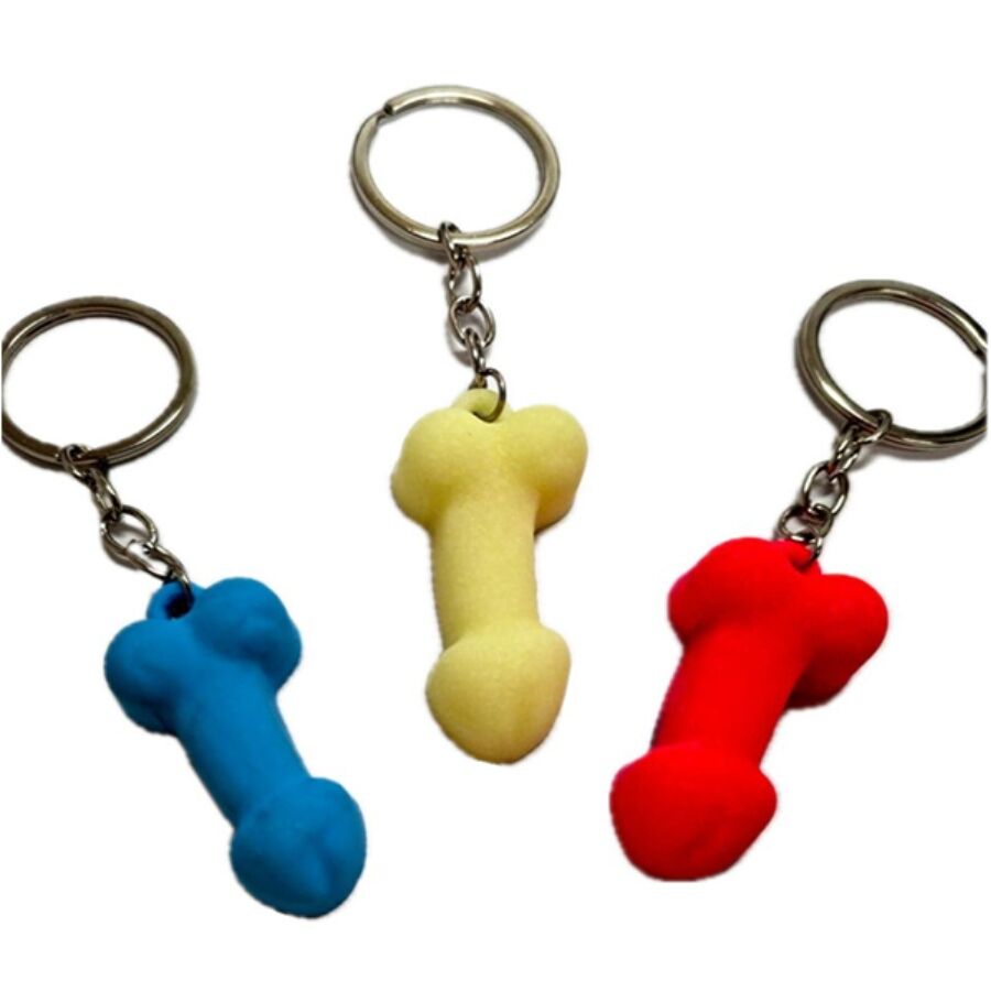 Llavero con forma de pene Diablo Picante con efecto luminoso