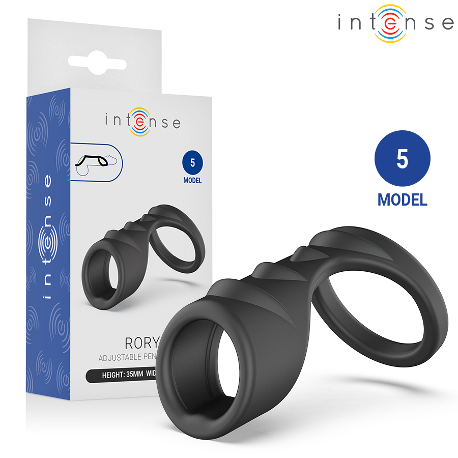 Anillo para el pene ajustable INTENSE Rory sin vibración