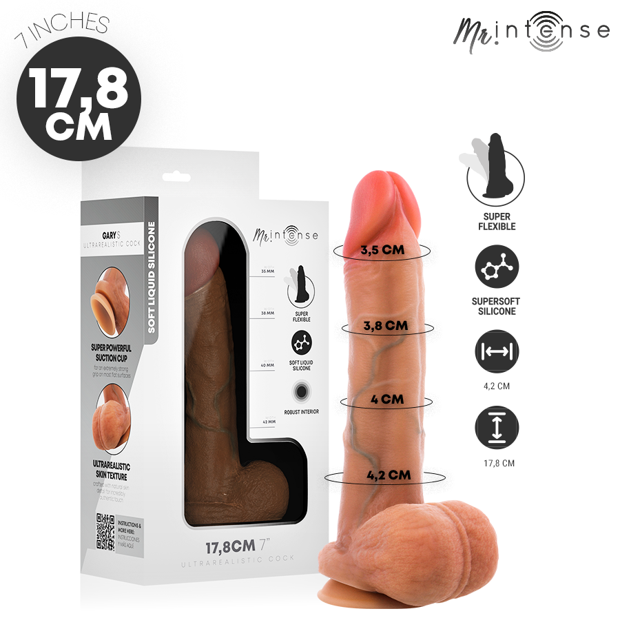 MR. INTENSE Gary S dildo realista con ventosa