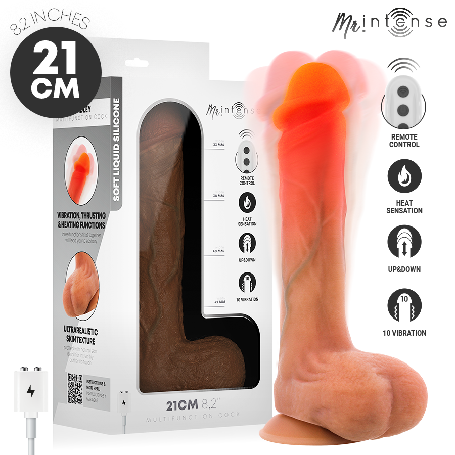 MR. INTENSE Bradley vibrador realista con función de calor