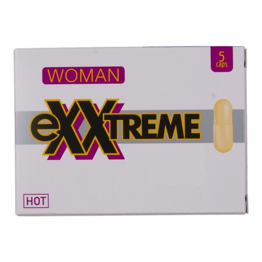 HOT Exxtreme Libido Caps Woman, 5 cápsulas