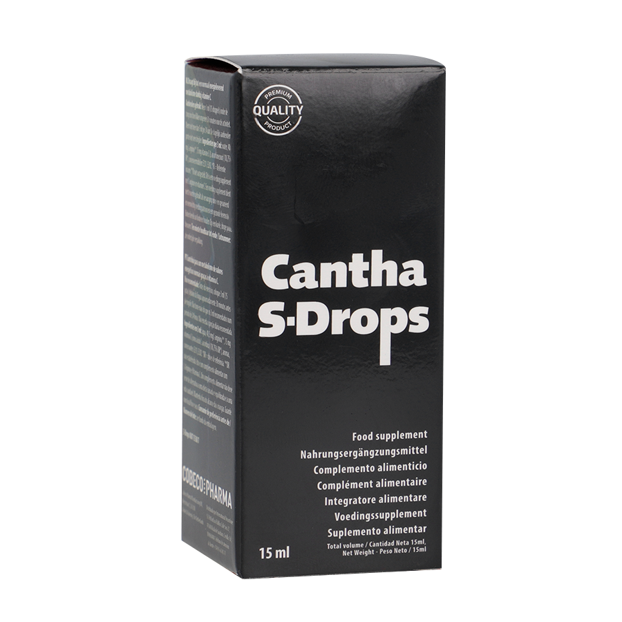 Complemento alimenticio COBECO Cantha S Drops, 15 ml