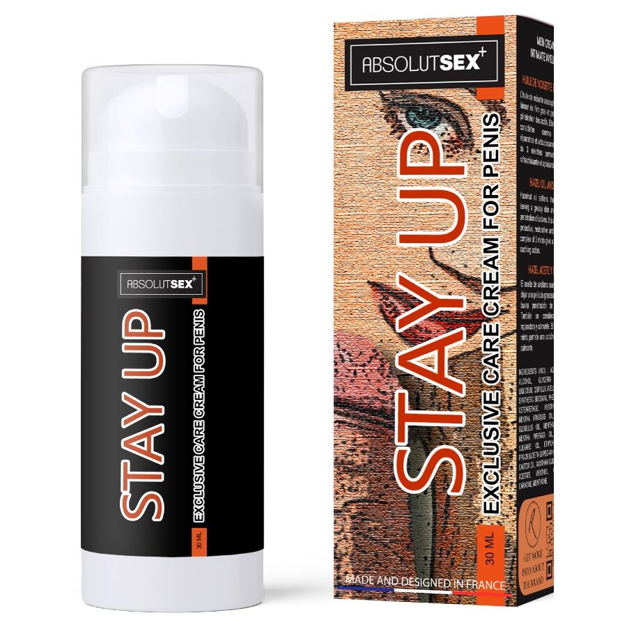 RUF Stay Up Delay Cream, crema íntima para hombres, 30 ml