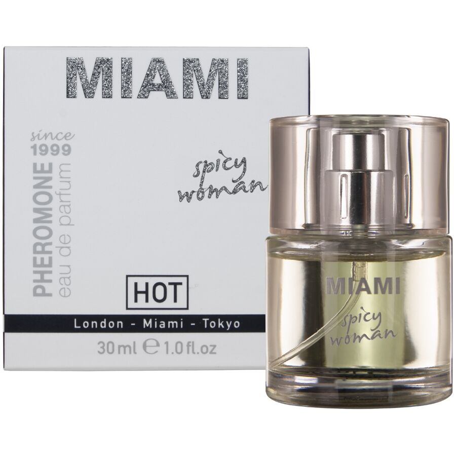 HOT Miami Spicy Woman perfume con feromonas, 30 ml