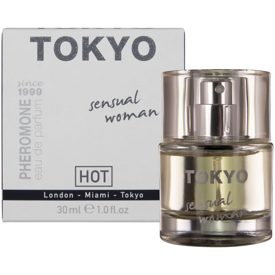 HOT Tokyo Sensual Woman perfume con feromonas, 30 ml