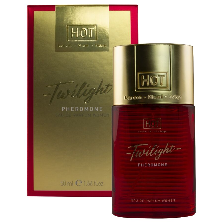 Perfume con feromonas HOT Twilight para mujer, 50 ml