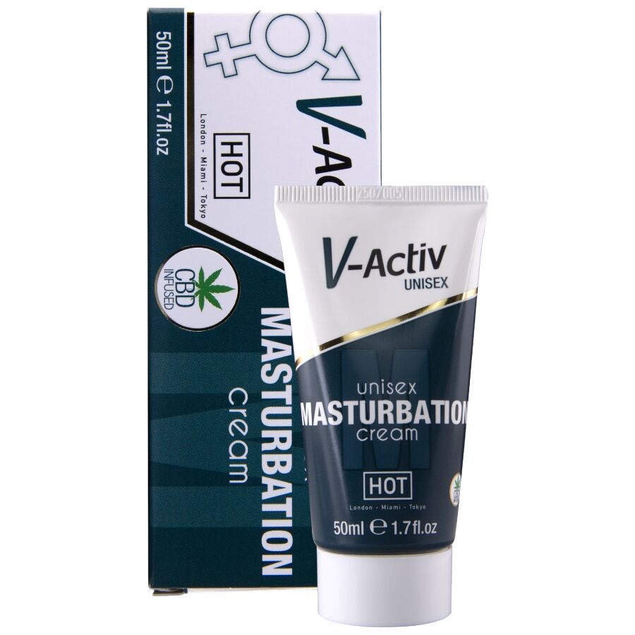 Crema de masturbación HOT CBD, unisex, 100 ml