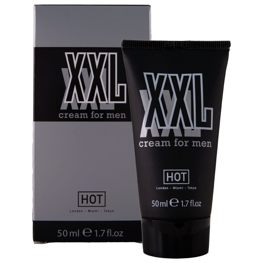 Crema de cuidado HOT XXL para hombres, 50 ml