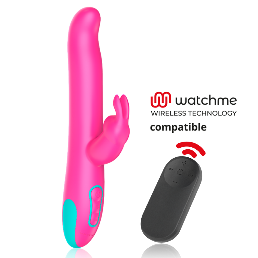 Vibrador rabbit HAPPY LOKY Pluto con mando a distancia