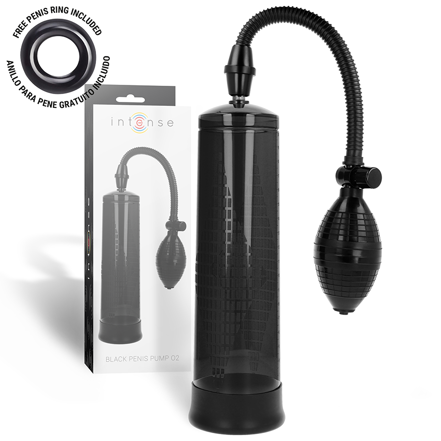 Bomba de pene INTENSE FOR HIM 02 con indicador de presión