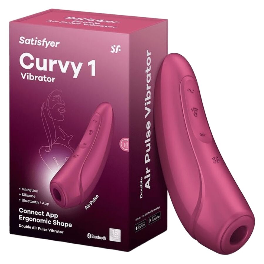 Vibrador de clítoris con ondas de presión y vibración para un placer intenso SATISFYER