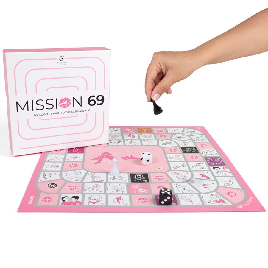 SECRET PLAY Mission 69 juego erótico de mesa para parejas