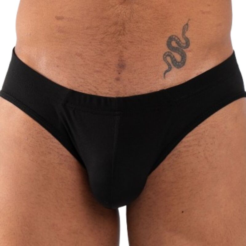 Slip negro para hombre BURN 019