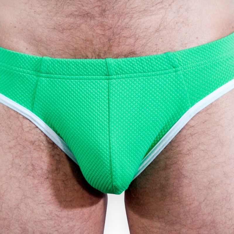 Slip para hombre BURN 022 en verde