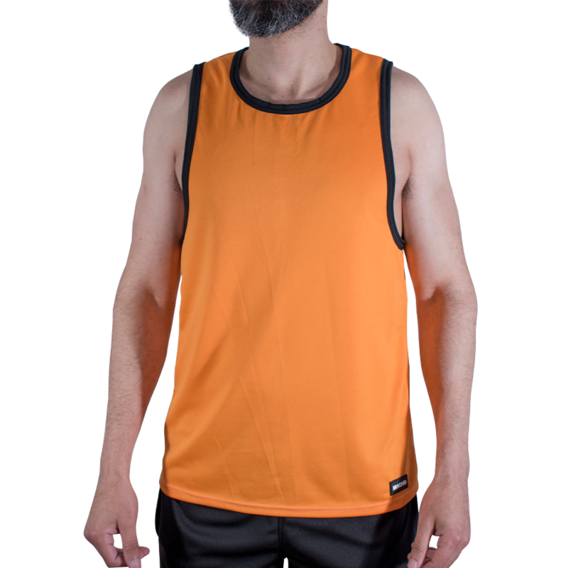Camiseta naranja MACHO CMV005