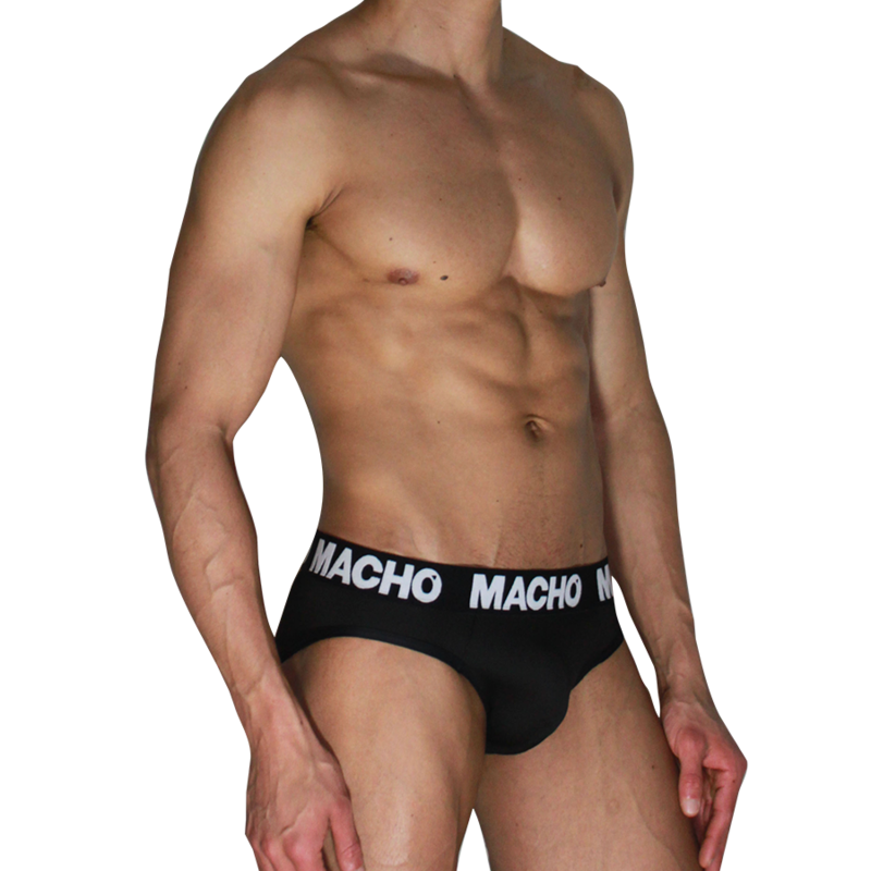 Slip clásico para hombre MACHO MCH007, negro