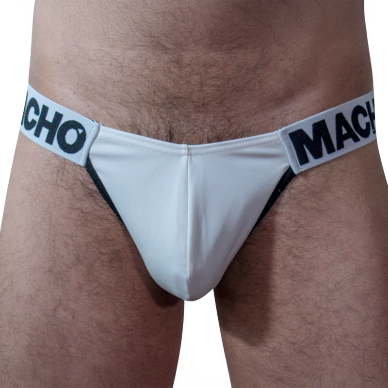 Slip de hombre MACHO MCH009 en blanco