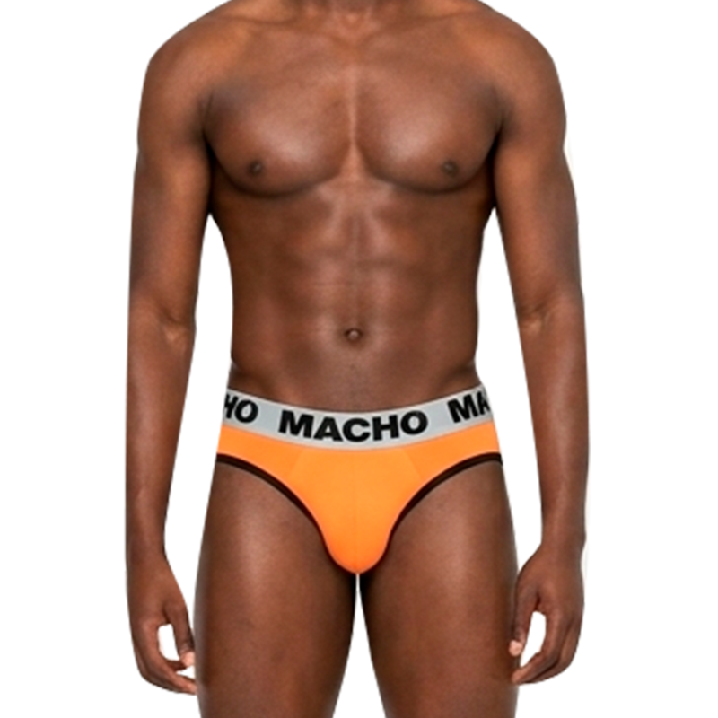 Slip de hombre MACHO MCH012 en naranja