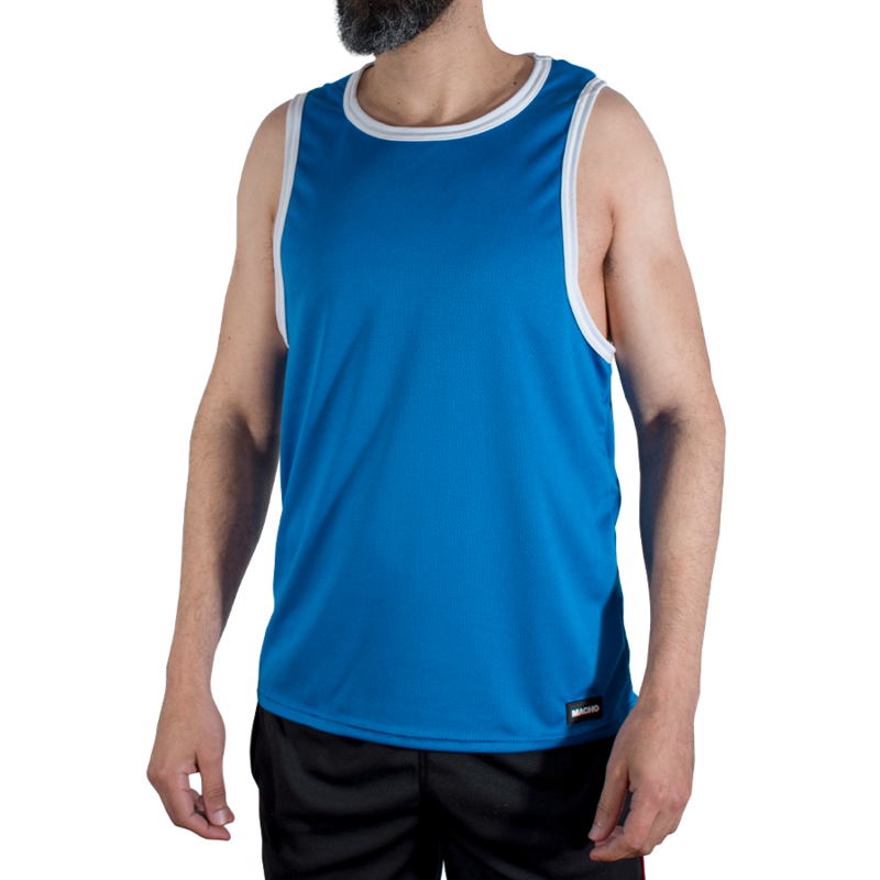 Camiseta deportiva MACHO CMV002 azul