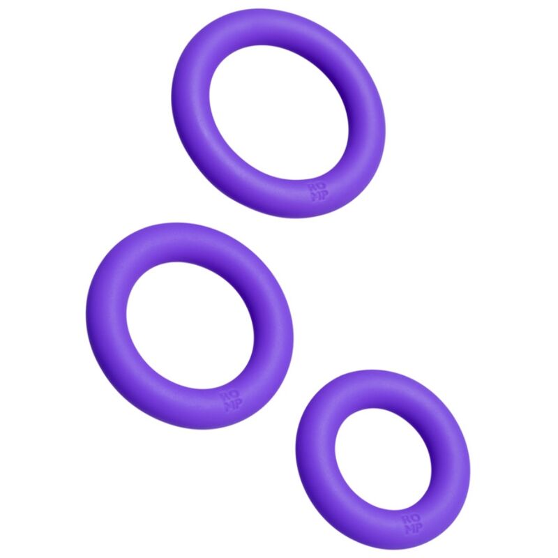 Set ROMP Remix Trio con 3 anillos para el pene sin vibración